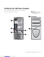 Preview for 9 page of Dell Precision 0G475 Setup And Quick Reference Manual