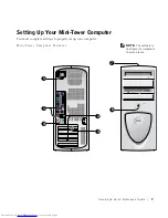 Preview for 9 page of Dell Precision 2G110 Setup And Quick Reference Manual