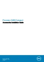 Dell Precision 3240 Compact Accessories Installation Manual preview