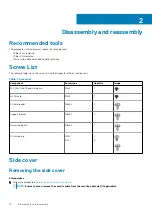 Предварительный просмотр 10 страницы Dell Precision 3440 Small Form Factor Service Manual