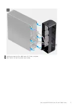 Preview for 7 page of Dell Precision 3450 Small Form Factor Cable Cover Install Manual