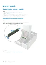 Предварительный просмотр 38 страницы Dell Precision 3640 Tower Service Manual