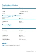 Preview for 13 page of Dell Precision 5540 P56F Setup And Specifications Manual