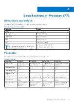 Preview for 11 page of Dell Precision 5770 Setup And Specifications