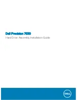 Dell Precision 7530 Assembly Installation Manual предпросмотр