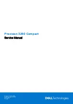 Preview for 1 page of Dell Precision Compact 3260 Service Manual