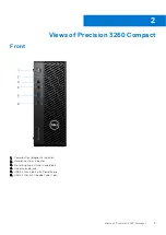 Предварительный просмотр 9 страницы Dell Precision Compact 3260 Setup And Specifications