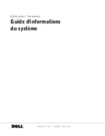 Предварительный просмотр 14 страницы Dell Precision DHM System Information Manual