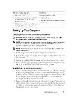 Preview for 9 page of Dell Precision HR707 Quick Reference Manual