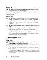 Preview for 24 page of Dell Precision HR707 Quick Reference Manual