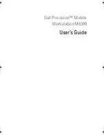 Dell Precision M6300 User Manual preview