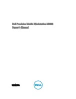 Dell Precision M6800 Owner'S Manual preview