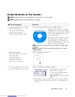 Preview for 5 page of Dell Precision M70 Quick Reference Manual