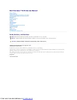 Preview for 1 page of Dell Precision M70 Service Manual