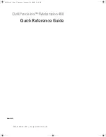 Dell Precision MD506 Quick Reference Manual preview