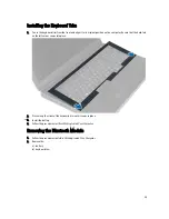 Предварительный просмотр 25 страницы Dell Precision Mobile Workstation M6700 Owner'S Manual