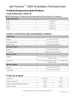 Preview for 24 page of Dell Precision T3500 Technical Manual