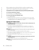 Preview for 18 page of Dell Precision T3912 Quick Reference Manual