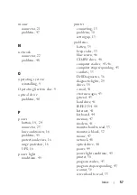 Preview for 57 page of Dell Precision T5400 Quick Reference Manual