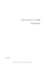 Preview for 61 page of Dell Precision T5400 Quick Reference Manual