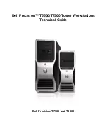 Dell Precision T5500 Technical Manual preview