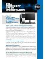 Dell Precision T7400 DCDO Specifications предпросмотр