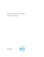 Preview for 1 page of Dell Precision Tower 3420 Owner'S Manual