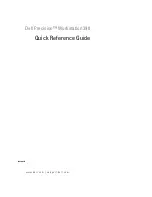 Preview for 1 page of Dell Precision Workstation 390 Quick Reference Manual