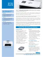 Preview for 1 page of Dell Printer 964 Specification