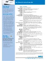 Preview for 2 page of Dell Printer 964 Specification