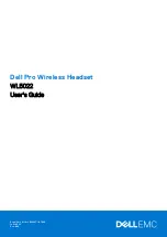 Dell Pro Wireless Headset User Manual preview