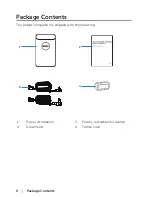 Preview for 6 page of Dell PW7015L User Manual