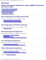 Preview for 8 page of Dell QLogic Family of Adapters User Manual