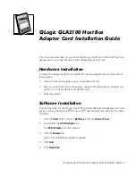 Preview for 3 page of Dell qlogic qla2100 Installation Manual