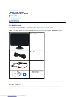 Preview for 2 page of Dell S1709W - 17" LCD Monitor User Manual