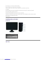 Preview for 3 page of Dell S1709W - 17" LCD Monitor User Manual