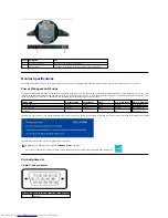 Preview for 5 page of Dell S1709W - 17" LCD Monitor User Manual