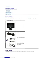 Preview for 2 page of Dell S1909WN User Manual