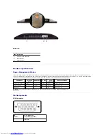 Preview for 5 page of Dell S2209W - 21.5" LCD Monitor User Manual