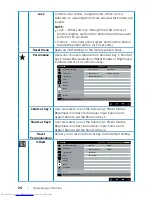 Предварительный просмотр 24 страницы Dell S2216M User Manual