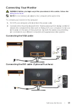 Preview for 13 page of Dell S2218M User Manual