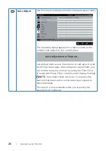 Preview for 20 page of Dell S2218M User Manual