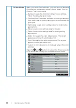 Preview for 22 page of Dell S2218M User Manual