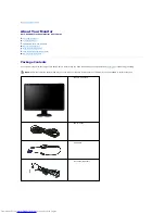 Preview for 2 page of Dell S2309W - 23" LCD Monitor User Manual