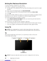 Предварительный просмотр 42 страницы Dell S2415H User Manual