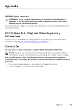 Предварительный просмотр 45 страницы Dell S2417DG User Manual