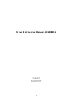 Dell S2522HGB Simplified Service Manual preview