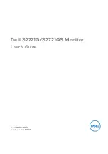 Dell S2721D User Manual preview