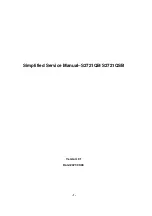 Dell S2721QB Simplified Service Manual preview