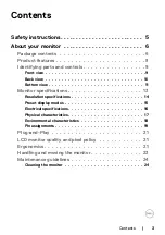 Preview for 3 page of Dell S2722DGM User Manual